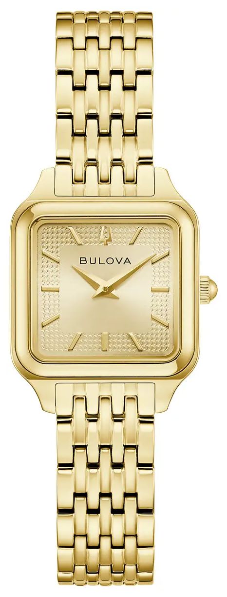 Bulova Ã  quartz Sutton (23 mm), cadran dorÃ© soleill montre