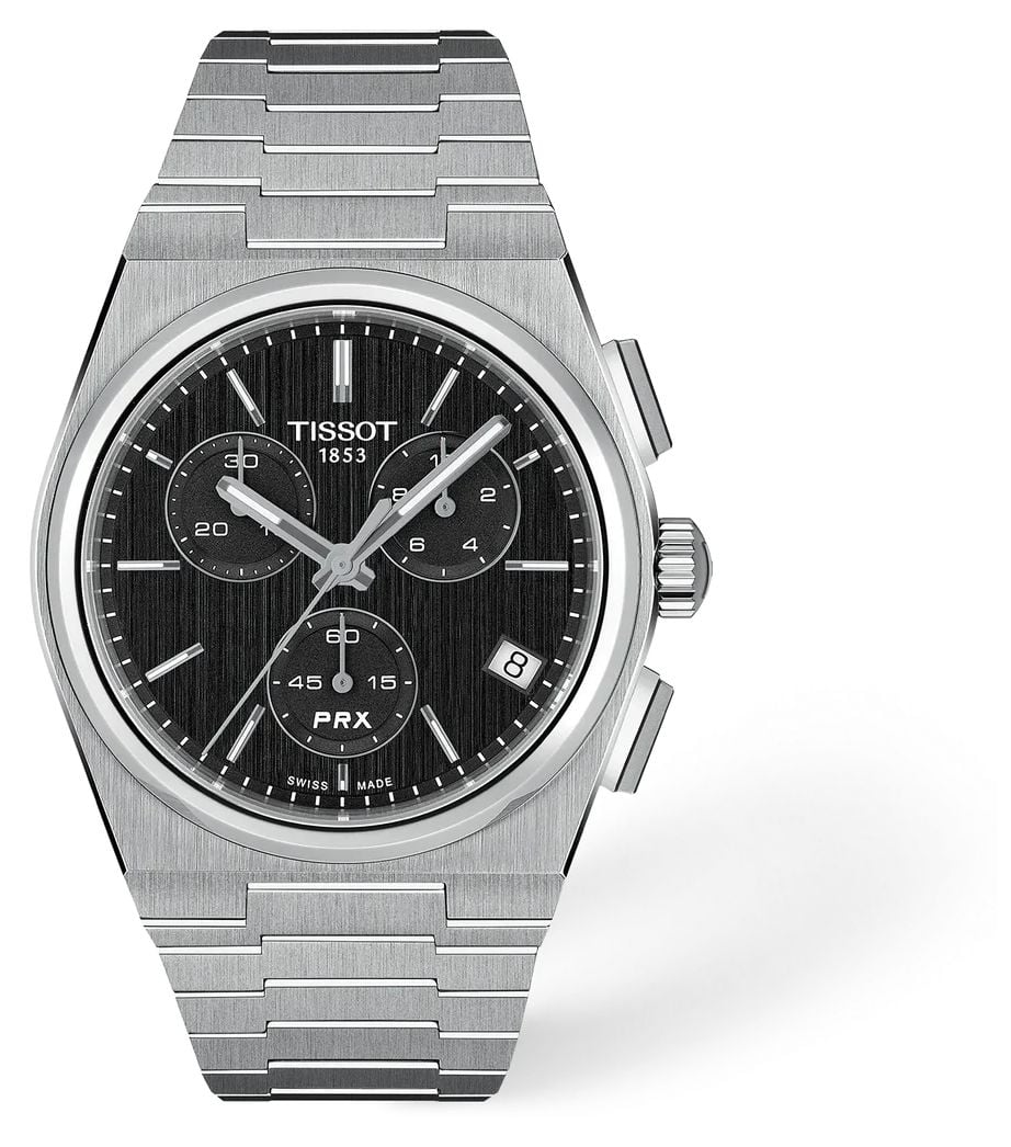 Tissot Prx chronomètre à quartz (41mm) cadran noir / montre
