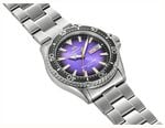 Orient Men's Automatic Dive-Style Watch Purple Gradient Sunburst Dial Black Unidirectional Rotating Bezel RA-AA0827V39B - alternative Ansicht 2
