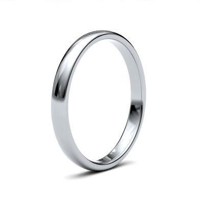 James Moore Wedding Ring | 钯 | 2.5毫米 | 中号 | 高级庭院尺寸 | ag_2.5lmp-pd AG_2.5LMP-PD
