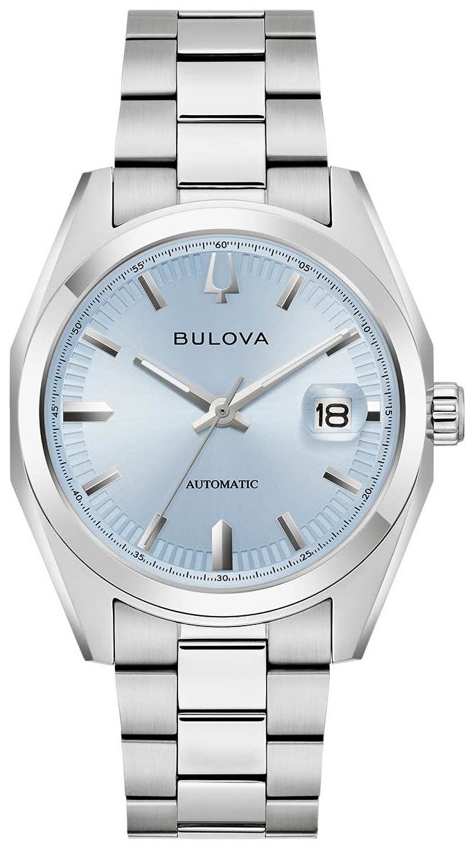 Bulova automatique Surveyor (39 mm) avec cadran bleu montre