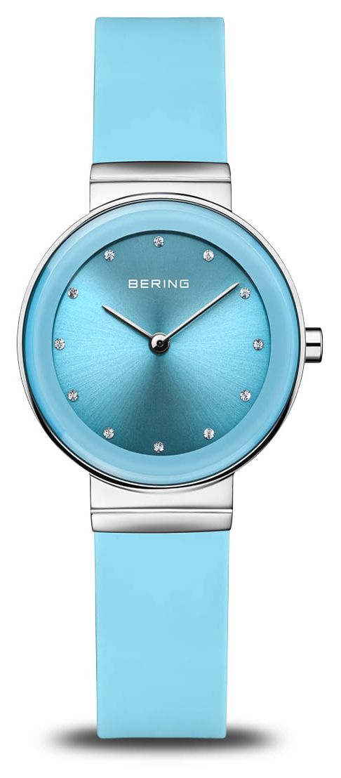Bering femme classique (29 mm) cadran bleu soleill montre