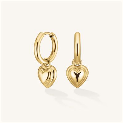 Rosefield Jewellery ゴールドハート ペンダント フープピアス JEHPG-J985