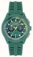 Aston Martin Aramco Formula One™ Team BLC Quartz Chronograph (44mm) Podium Green Dial / Green Silicone Strap MTFB1F604