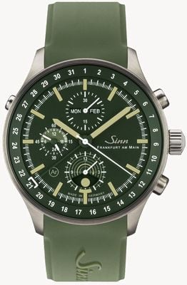 Sinn Jagduhr 3006 der Chronograph mit Mondscheinanzeige 3006.010