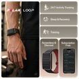 Polar Loop Black Cherry Magnetic Silicone - Screen-Free Wearable Health Band & Fitness Tracker Watch 920121267 - альтернативный вид 5