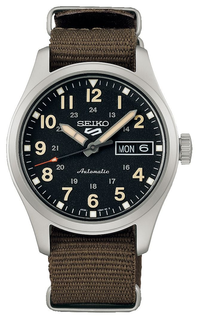 Seiko 5 style sportif de milieu de terrain Â«Â zone verte montre