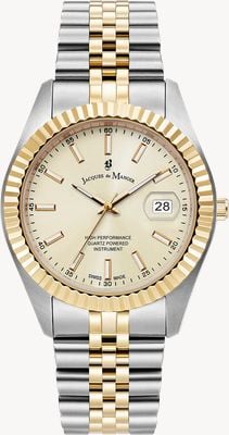 Jacques Du Manoir Inspiration Business (40mm) Champagne Dial / Two-Tone Stainless Steel JWN01704