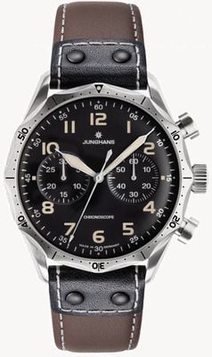 Junghans Chronographe homme automatique meister pilot 27/3591.00