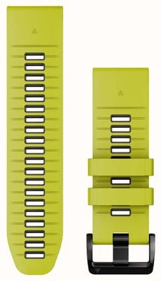 Garmin QuickFit® 26 Strap Only Electric Lime/Graphite Silicone 010-13281-03