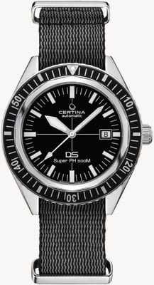 Certina Ds super ph500m diver nato strap watch C0374071805000
