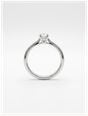 0.23ct Round Brilliant Natural Diamond Platinum Solitaire Ring J86863 - alternative Ansicht 3