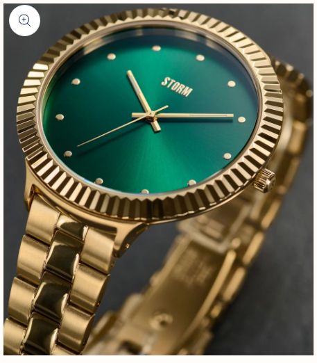 STORM STORM ARLISSE / 42mm / Green Dial / Gold-Tone Stainless Steel Bracelet 47573/GD/GN - alternative Ansicht 3