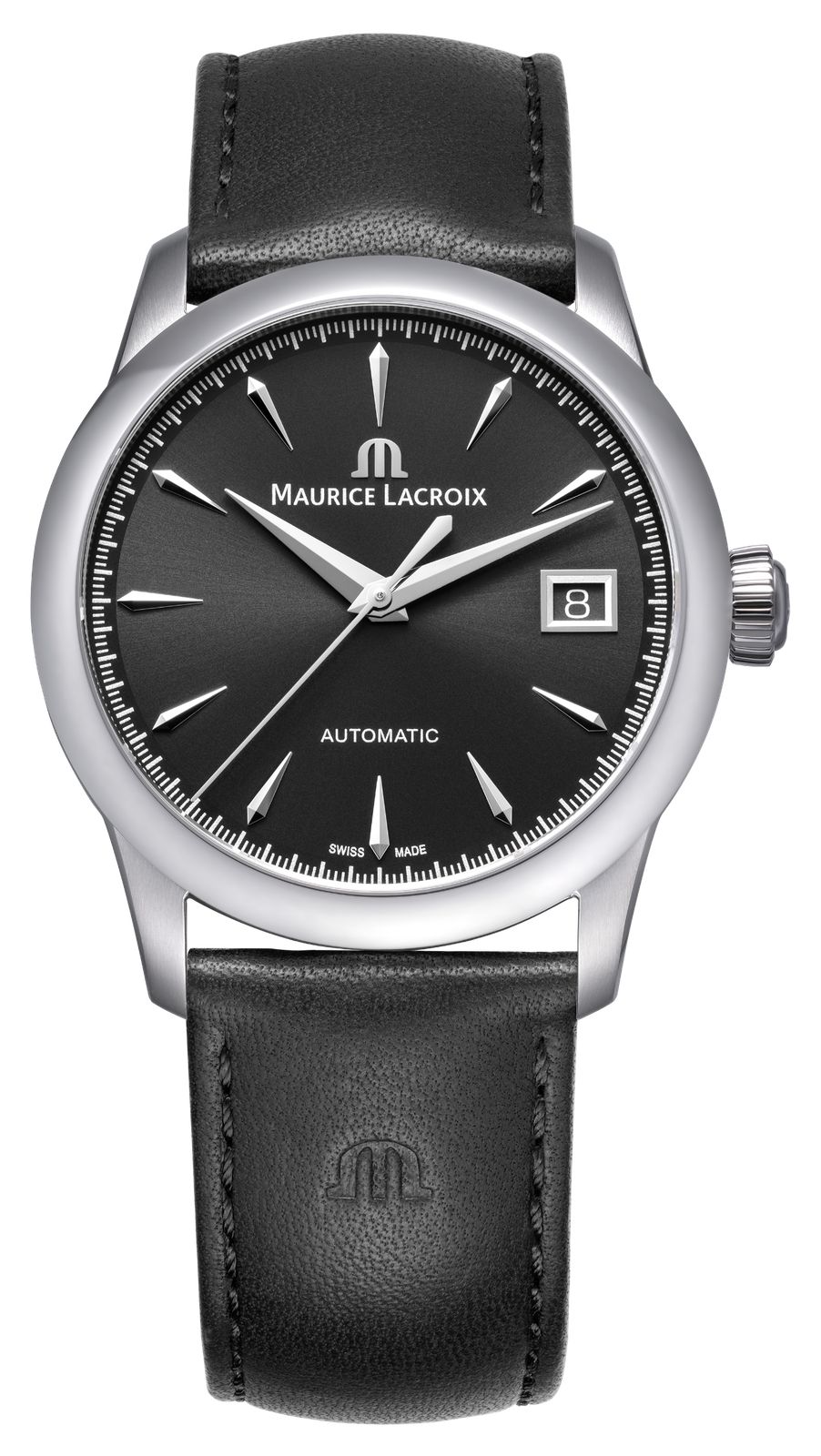 Maurice Lacroix 1975 Automatic (36mm) Black Sun-Brushed Dial Watch