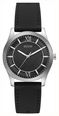 Guess Quentin Black Sunray Dial Black Silicone Strap GW1128G1
