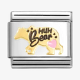 Nomination Classic Mum 18ct Gold & Steel Enamel Charm 030272/81