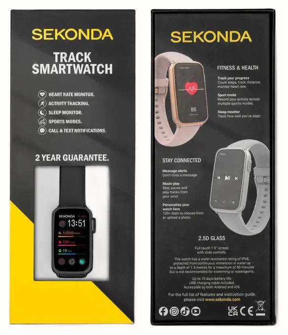 Sekonda - caixa de apresentação