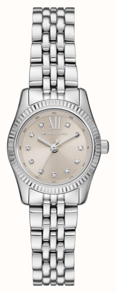 Michael Kors Women's Lexington (26mm) Silver Dial Stainless