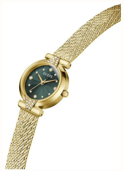 Guess Ladies Louisa Gold-Tone Mesh Bracelet GW1086L2 - vista alternativa 3