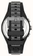 Armani Exchange Quartz Chronograph (44mm) Black Sketch Dial / Black Sketch Silicone Strap AX4174 - 备用视图 3
