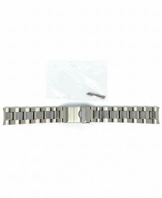 Elliot Brown Bracelet Elliot en acier inoxydable marron de 20 mm avec fermoir J55081 EX DISPLAY