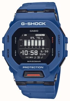 Casio G-shock g-squad relógio digital quartzo azul GBD-200-2ER