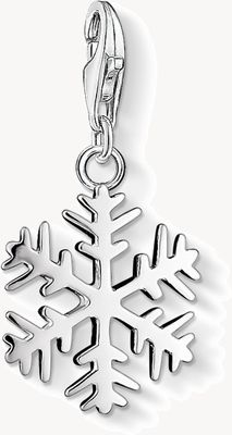 Thomas Sabo Snow Crystal Charm 925 Sterling Silver 0281-001-12