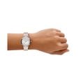 Emporio Armani Three-Hand Crystal Quartz (32mm) Mother-of-Pearl Dial / Two-Tone Stainless Steel Bracelet AR11808 - alternate view 3