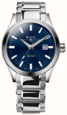 Ball Watch Company Ingenieur m Wunder 43mm blaues Zifferblatt NM2128C-S1C-BE