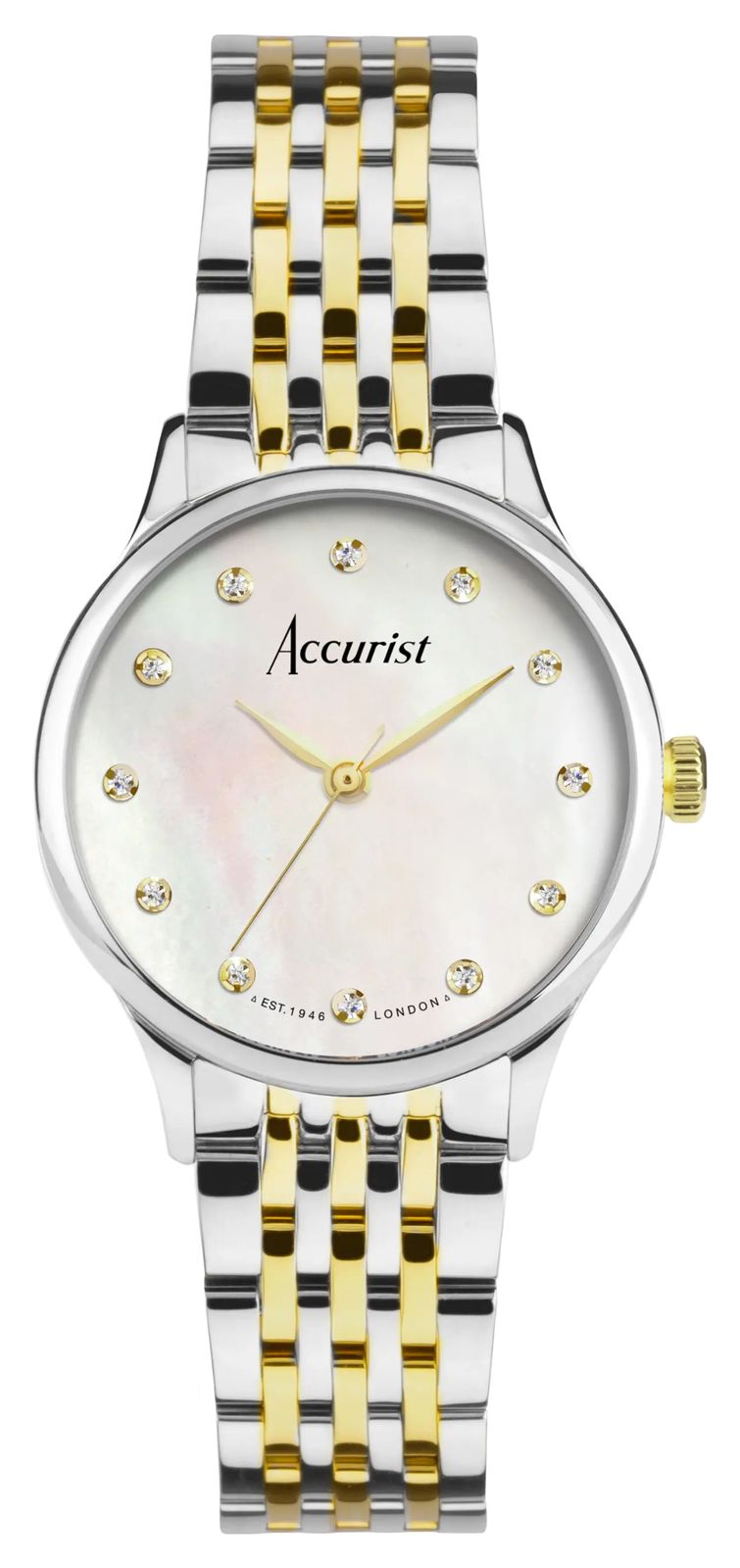 Accurist femme diamant quartz (28 mm) cadran nacre / montre