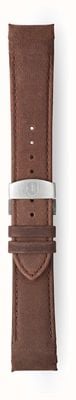Elliot Brown Somente pulseira de couro marrom masculina de 22 mm STR-L12