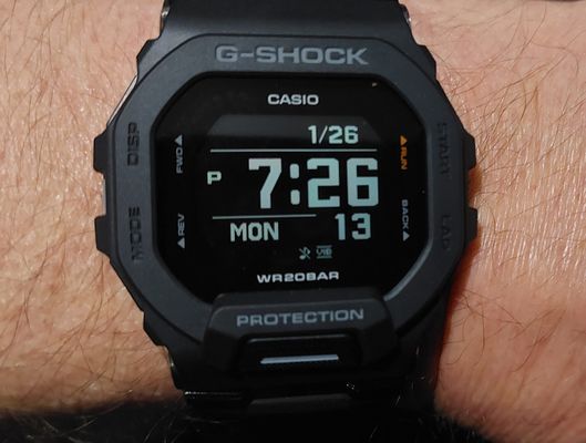 Casio G-Shock G-Squad Digital Black Watch GBD-200-1ER - First