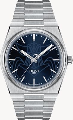 Tissot Prx Powermatic 80 – UFOロボット グレンダイザー スペシャルエディション (40mm) ブルーダイアル / ステンレススティール ブレスレットウォッチ T1374071104102
