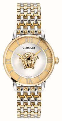 Versace LA MEDUSA (38mm) Silver Dial / Two-Tone Stainless Steel VE2R00222