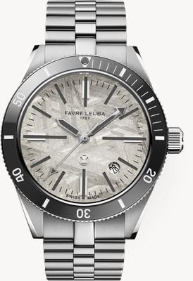 Favre Leuba Deep Raider Renaissance Automatic (40mm) Meteorite Dial / Stainless Steel Bracelet 00.20308.101.52.200