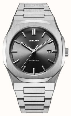 D1 Milano オートマティコ クラシック (41.5mm) ブラックサンレイダイヤル / ステンレススチールブレスレット ATBJ10