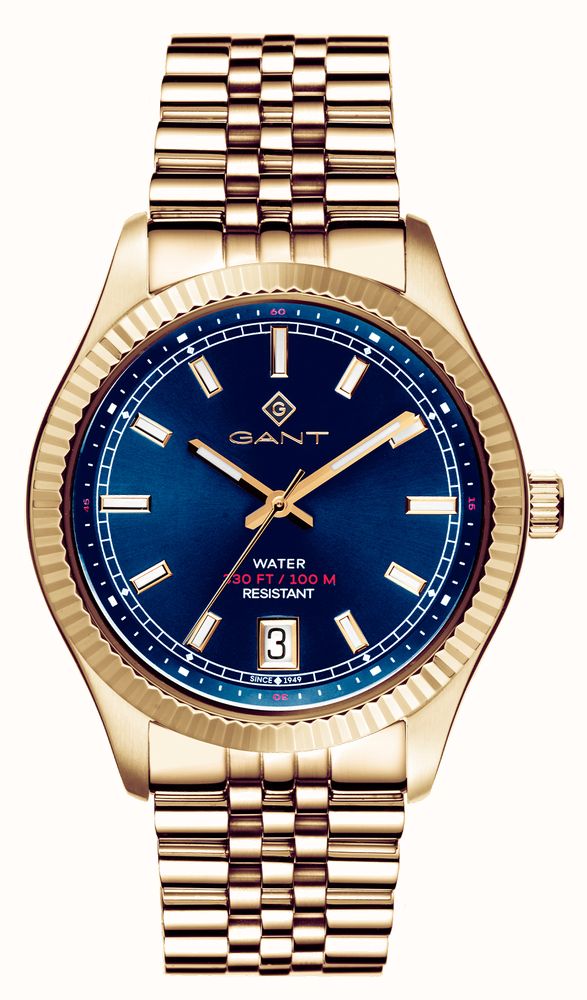 Gant watch gold best sale