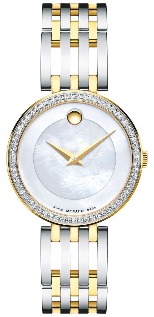 Movado Esperanza | femme | Bracelet en acier bicolore montre