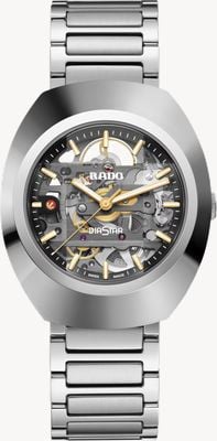 RADO Diastar Original Skelett (38mm) Skelettzifferblatt / Edelstahl R12162153