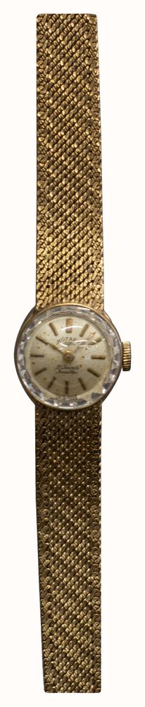 Pre-owned Rotary Vintage 9ct Yellow Gold Ladies Dress Watch J42166 - First  Class Watches USA