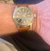 Customer picture of Hamilton Automatico kaki *the avengers - 2012* (42 mm) quadrante nero/cinturino in pelle marrone H70555533