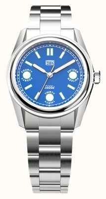 HTD Tennis Sport Cemento Automatic (37mm) Blue 'Score' Dial / Stainless Steel Bracelet T23S01_B