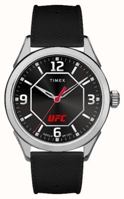 Timex x UFC Athena zwarte wijzerplaat / zwarte siliconen TW2V56100