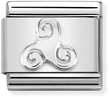 Nomination Classic Triskele Sterling Silver Charm 330106/05