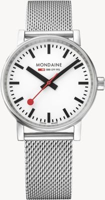 Mondaine Evo2 35mm Stainless Steel Watch MSE.35110.SM