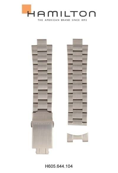 Hamilton Straps Bracelet en acier inoxydable kaki ( montre