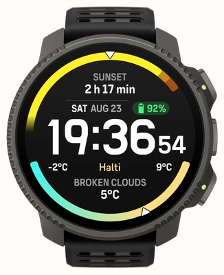 Suunto VERTICAL 2 Titanium AMOLED Outdoor Adventure Watch (49mm) All Black SS051208000