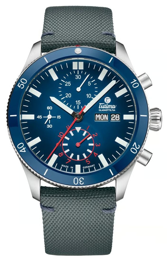 Tutima GlashÃ¼tte Chronographe automatique Grand Flieger montre