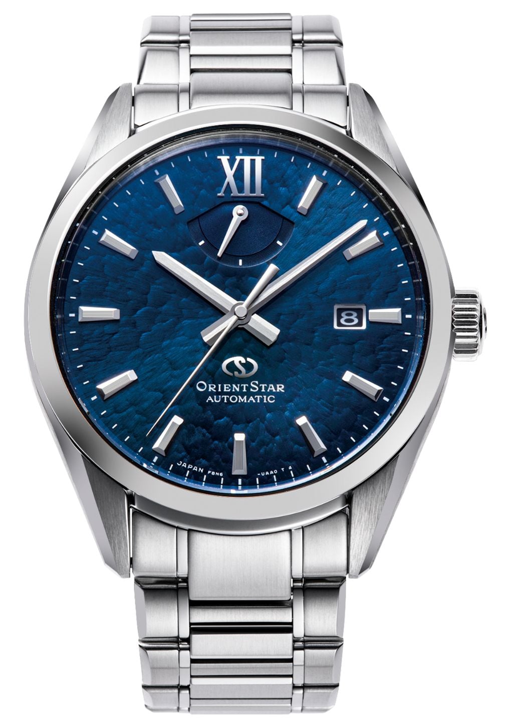 Orient Star M34 F8 Date Automatic 40mm Shimmering Blue Watch