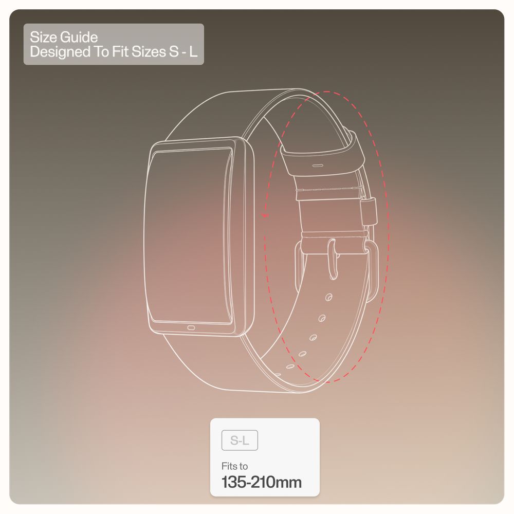 Polar Loop Brown Leather Band (S-L) - STRAP ONLY 910121271 - альтернативный вид 3